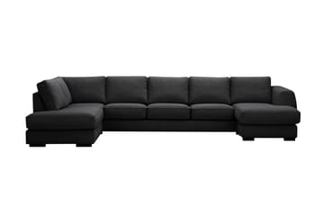 Optus 6-personers U-sofa med divan og chaiselong højre