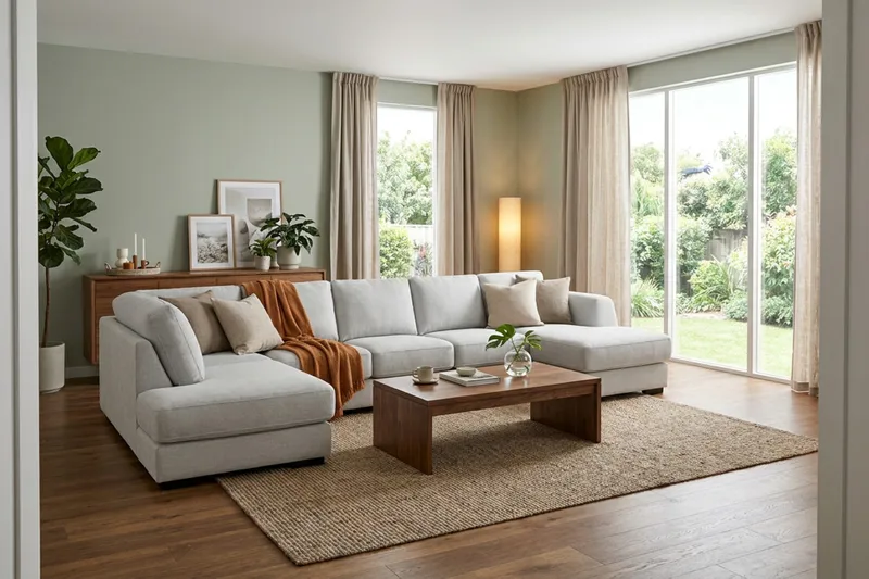 Optus 6-personers U-sofa med divan og chaiselong højre - Lysegrå - Møbler - Sofaer - U Sofa