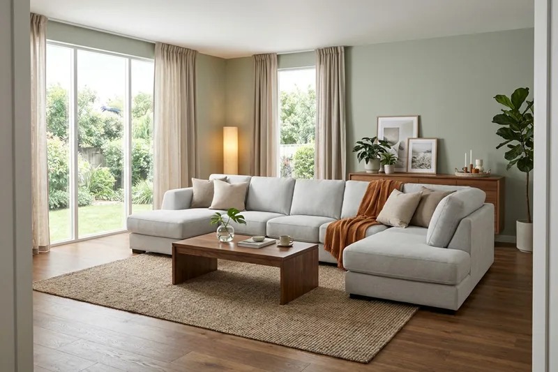 Optus 6-personers U-sofa med divan og chaiselong venstre - Lysegrå - Møbler - Sofaer - U Sofa