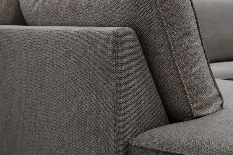 Optus 6-personers U-sofa med divan og chaiselong højre - Mørkegrå - Møbler - Sofaer - U Sofa