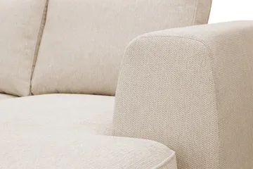 Optus 6-personers U-sofa med divan og chaiselong højre - Beige - Møbler - Sofaer - U Sofa