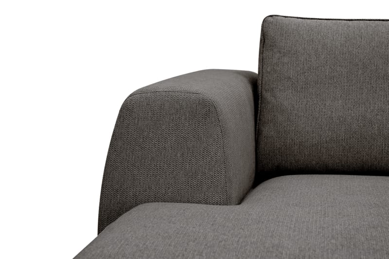Optus 6-personers U-sofa med divan og chaiselong venstre - Mørkegrå - Møbler - Sofaer - U Sofa