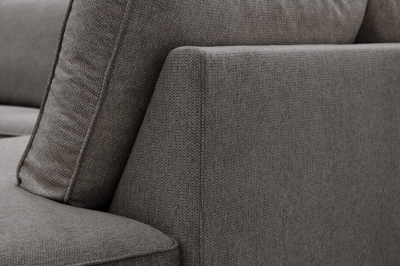 Optus 6-personers U-sofa med divan og chaiselong venstre - Mørkegrå - Møbler - Sofaer - U Sofa
