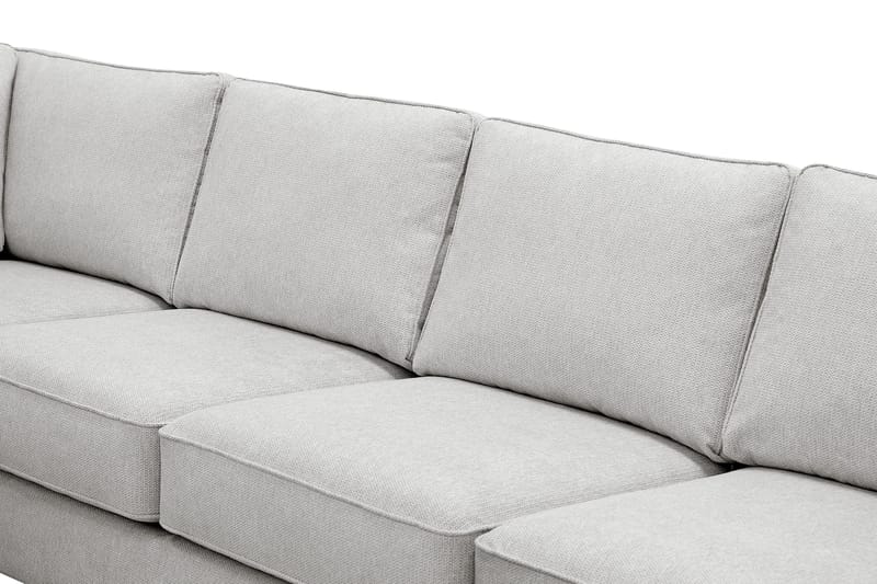 Optus 6-personers U-sofa med divan og chaiselong højre - Lysegrå - Møbler - Sofaer - U Sofa