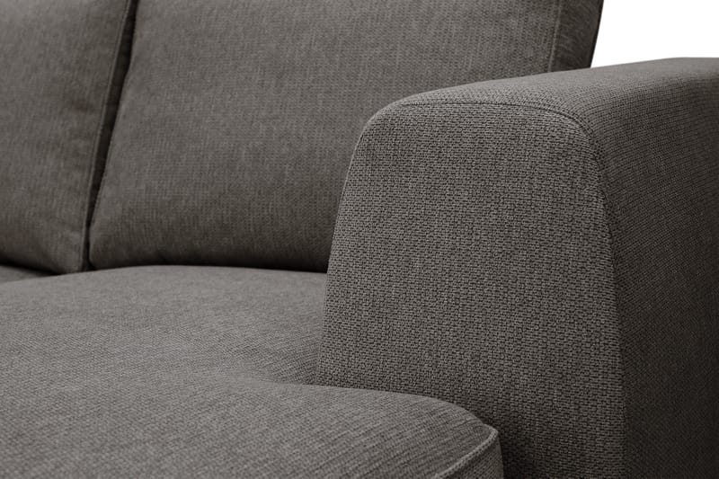 Optus 6-personers U-sofa med divan og chaiselong højre - Mørkegrå - Møbler - Sofaer - U Sofa