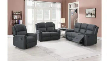 Orvella reclinersofa 3-personers - Grå - Møbler - Sofaer - 3 personers sofa