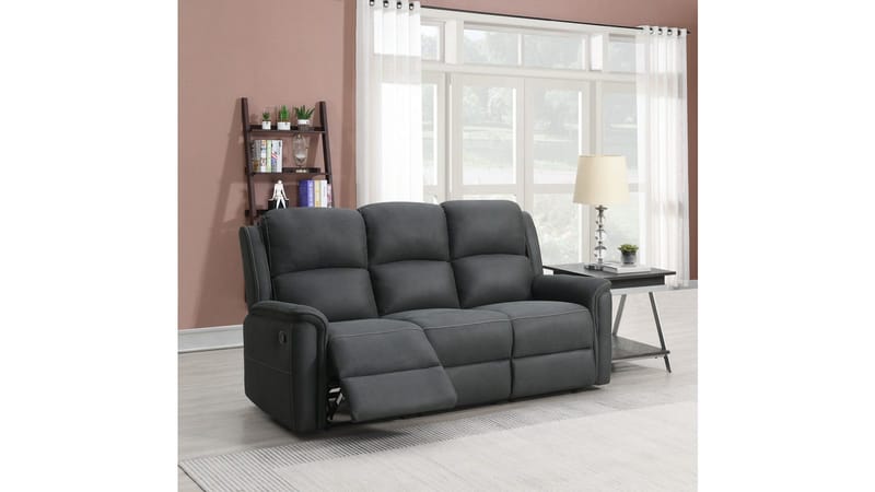 Orvella reclinersofa 3-personers, Grå