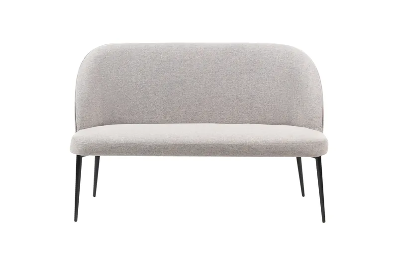 Osbyn Sofa 2-personers, Sort/Grå