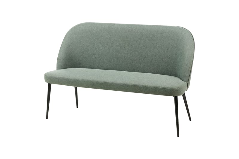 Osbyn Sofa 2-personers - Sort/Grøn - Møbler - Sofaer - 2 personers sofa