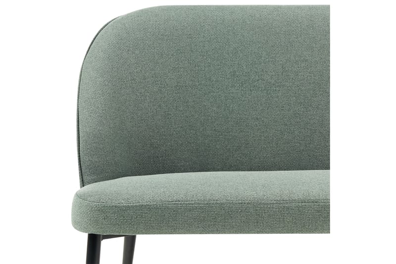 Osbyn Sofa 2-personers - Sort/Grøn - Møbler - Sofaer - 2 personers sofa