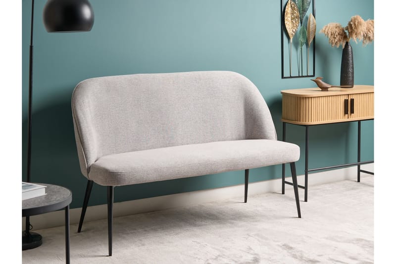 Osbyn Sofa 2-personers - Sort/Grå - Møbler - Sofaer - 2 personers sofa