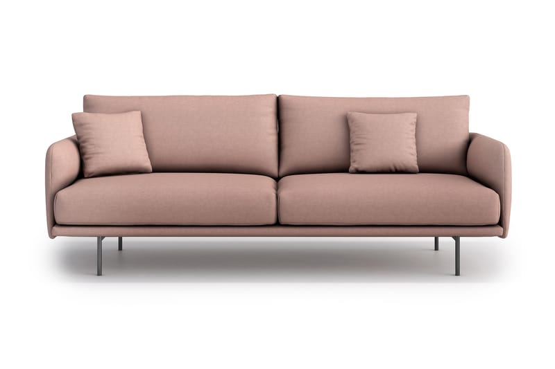 Paraply 3-pers. Sofa - Lyserød - 3 personers sofa