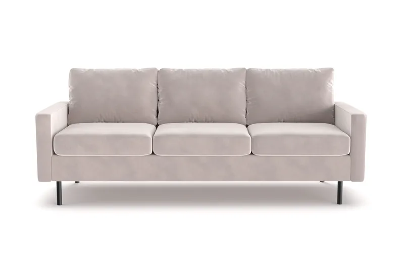Peppe 3-personers Manchester Sofa, Beige