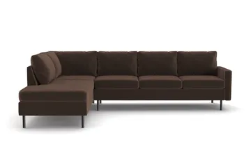 Peppe 4-personers Venstrevendt L-formet Chaiselongsofa i Manchester