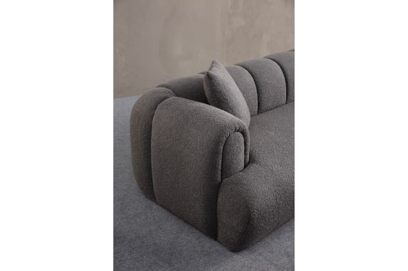 Puffin 3-personers Sofa - Antracit - Møbler - Sofaer - 3 personers sofa