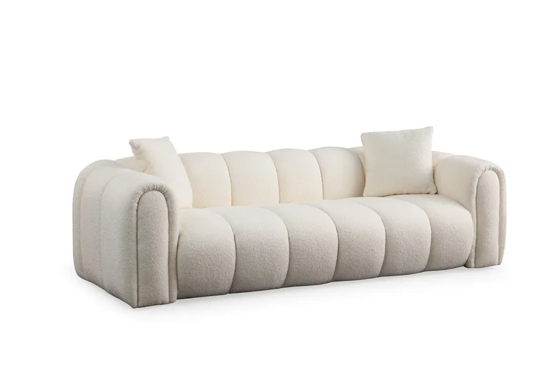 Puffin 3-personers Sofa, Hvid