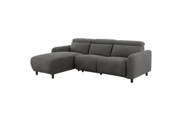 Reclinersofa med hjørne Loft24 Hjørnesofa Loft24 Skaane med elektrisk recliner Grå1 Højrevendt Manchester - Møbler - Sofaer - Recliner sofaer