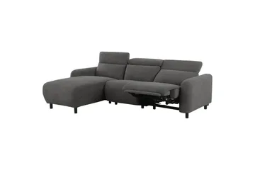 Reclinersofa med hjørne Loft24 Hjørnesofa Loft24 Skaane med elektrisk recliner Grå1 Højrevendt Manchester - Møbler - Sofaer - Recliner sofaer