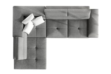 Regina Hjørnesovesofa - Grå/Sort - Møbler - Sofaer - Sovesofaer