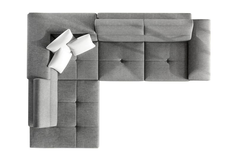 Regina Hjørnesovesofa - Grå/Sort - Møbler - Sofaer - Sovesofaer