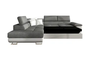 Reginia Sovesofa Med Chaiselong 3-Personers - Grøn - Møbler - Sofaer - Sovesofaer