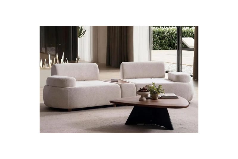 Rio Sofa 2-personers - Cremehvid - Møbler - Sofaer - 2 personers sofa