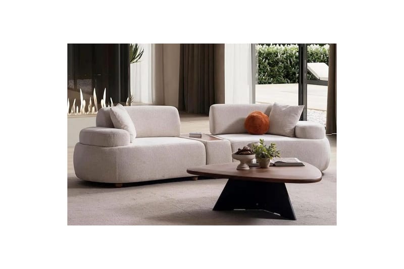 Rio Sofa 2-personers - Cremehvid - Møbler - Sofaer - 2 personers sofa