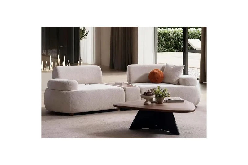 Rio Sofa 2-personers - Cremehvid - Møbler - Sofaer - 2 personers sofa