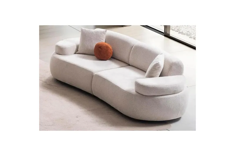 Rio Sofa 3-personers - Cremehvid - Møbler - Sofaer - 3 personers sofa