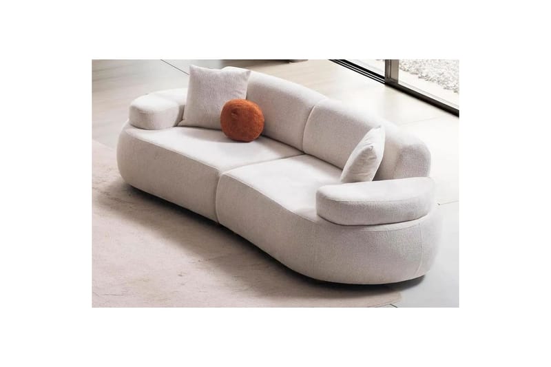 Rio Sofa 3-personers - Cremehvid - Møbler - Sofaer - 3 personers sofa