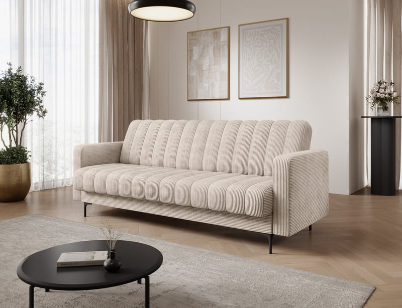Roneyy 3-personers sovesofa med opbevaring - Jarell 18 - Møbler - Sofaer - Sovesofaer