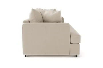 Rossita 3-personers Dyb Sofa i Jernbanefløjl - Greige - Møbler - Sofaer - 3 personers sofa