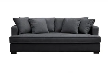 Rossita 3-personers Dyb Sofa med Hel Pude i Chenille