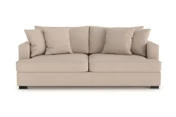Rossita 3-personers Dyb Sofa i Stof