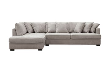 Rossita 4-personers Venstrevendt L-formet Dyb Chaiselongsofa i Chenille