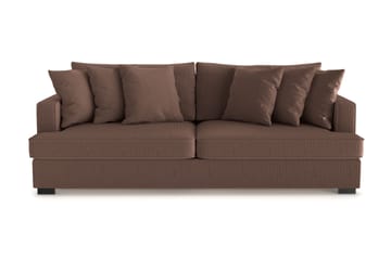 Rossita 4-personers Dyb Sofa i Jernbanefløjl