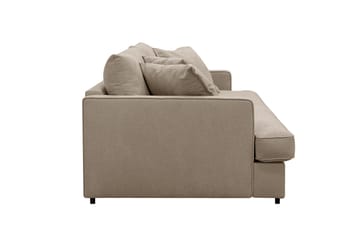 Rossita Lyx 2,5-personers ekstra dyb sofa i stof - Brun - Møbler - Sofaer - 3 personers sofa