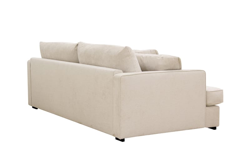 Rossita Lyx 2,5-personers ekstra dyb sofa i chenille - Beige - Møbler - Sofaer - 3 personers sofa