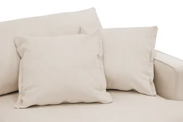Rossita Lyx 2,5-personers ekstra dyb sofa i Jernbanefløjl - Beige - Møbler - Sofaer - 3 personers sofa