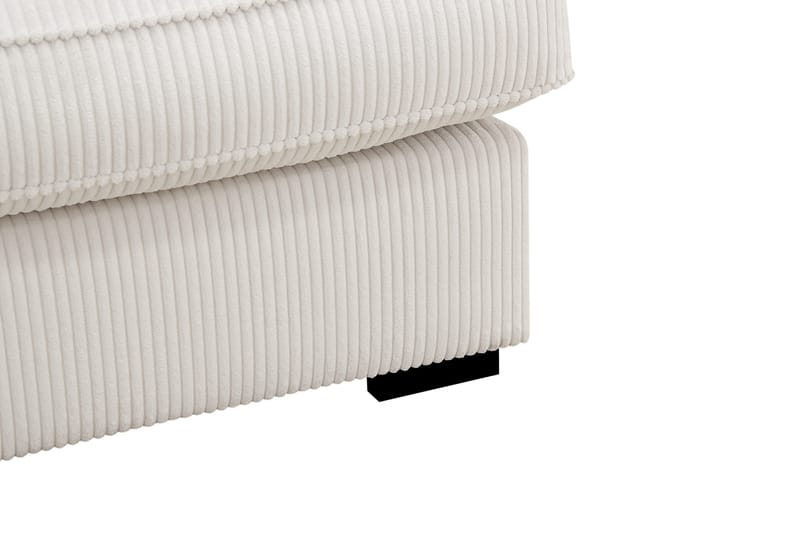 Rossita Lyx 2,5-personers Ekstra dyb Sofa i Fløjl - Naturhvid - Møbler - Sofaer - 3 personers sofa