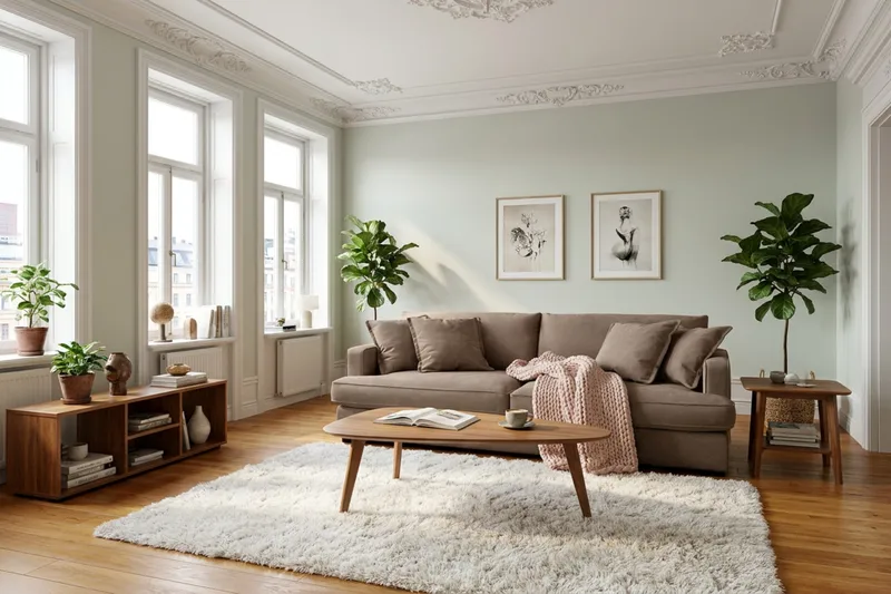 Rossita Lyx 2,5-personers ekstra dyb sofa i stof - Mørkebrun - Møbler - Sofaer - 3 personers sofa