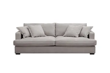 Rossita Lyx 2,5-personers ekstra dyb sofa i chenille