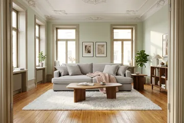 Rossita Lyx 2,5-personers ekstra dyb sofa i chenille - Trenza 08, Grå/Brun Chenille - Møbler - Sofaer - 3 personers sofa