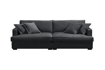 Rossita Lyx 3-personers ekstra dyb sofa i chenille