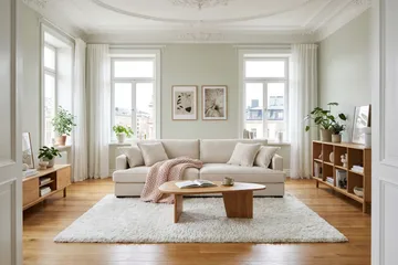 Rossita Lyx 3-personers ekstra dyb sofa i chenille - Trenza 06, Beige Chenille - Møbler - Sofaer - 3 personers sofa
