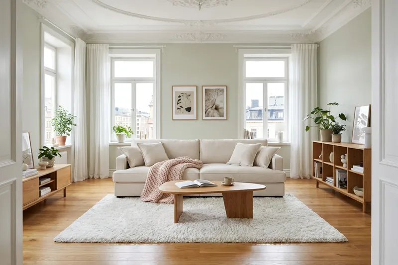 Rossita Lyx 3-personers ekstra dyb sofa i chenille - Trenza 06, Beige Chenille - Møbler - Sofaer - 3 personers sofa