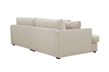 Rossita Lyx 3-personers ekstra dyb sofa i stof - Beige - Møbler - Sofaer - 3 personers sofa