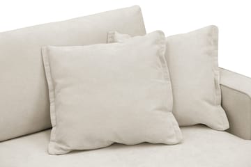 Rossita Lyx 3-personers ekstra dyb sofa i stof - Beige - Møbler - Sofaer - 3 personers sofa
