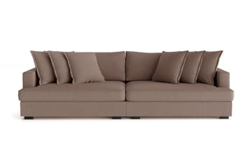 Rossita Lyx 4-personers Ekstra Dyb Sofa i Stof