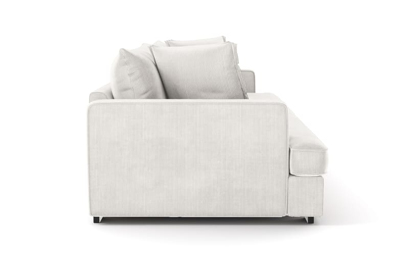Rossita Lyx 4-personers Ekstra dyb Fløjlssofa - Offwhite Manchester - Møbler - Sofaer - Velour sofaer